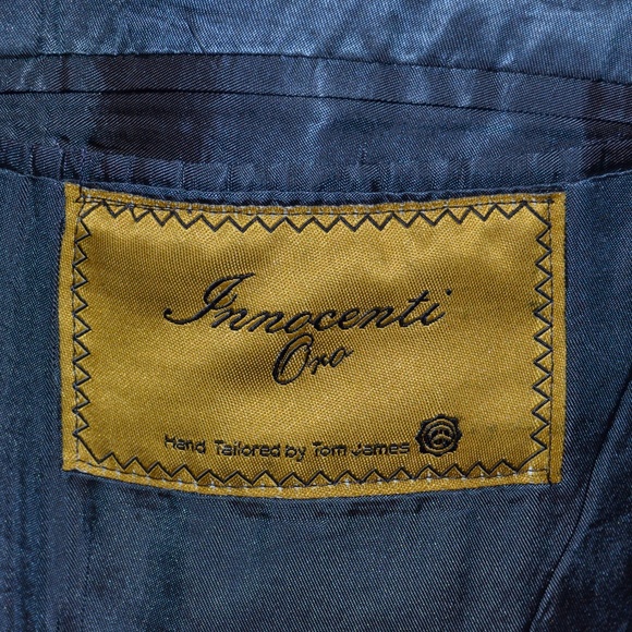 Innocenti 44R Sport Coat Blazer Suit Jacket Gray B - Picture 8 of 8